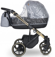 Дитяча коляска 2 в 1 Verdi Verso Gold G01 black
